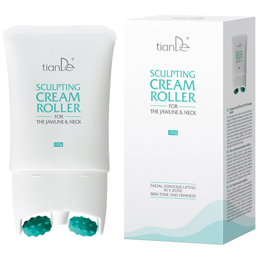 Krém s valčekom na tvarovanie kontúr brady a krku, 120 g