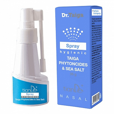 Hygienický sprej Fytoncídy z tajgy a morskej soli