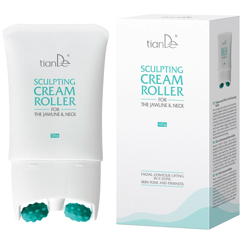 Krém s valčekom na tvarovanie kontúr brady a krku, 120 g